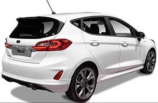 Ford Fiesta 1.1 Ti Vct 55kw Trend 5P atras | Total Renting