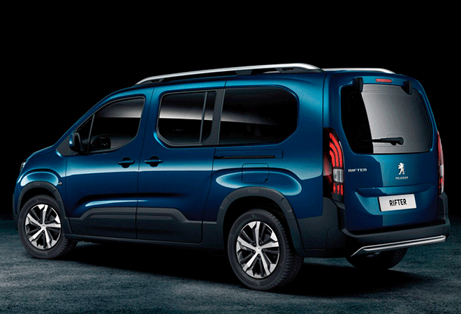Peugeot Rifter Active Standard Bluehdi atras | Total Renting