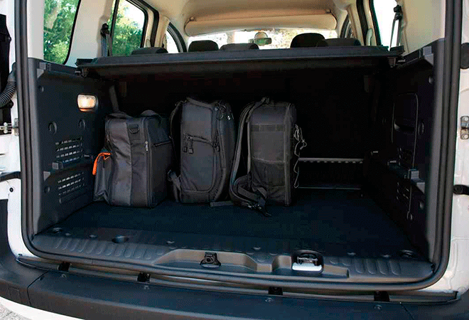 Renault Kangoo Furgon Profesional Blue Dci maletero | Total Renting