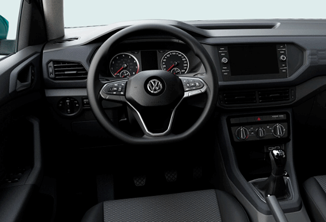 Volkswagen T Cross Edition 1.0 Tsi tablero | Total Renting