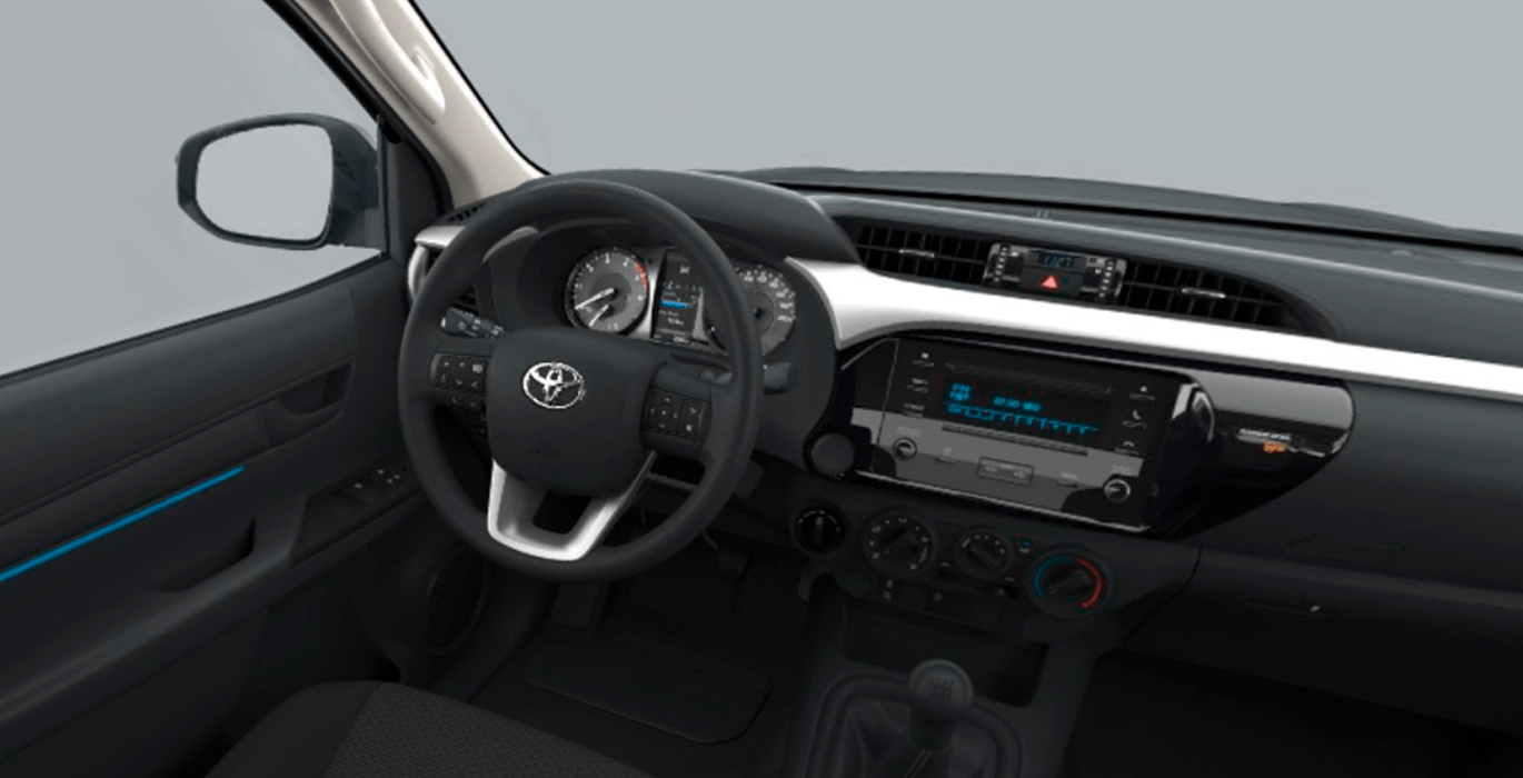 Toyota Hilux Interior 2 | Total Renting