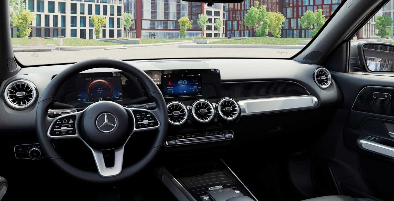 Mercedes Benz EQB 250 Interior Delantera | Total Renting