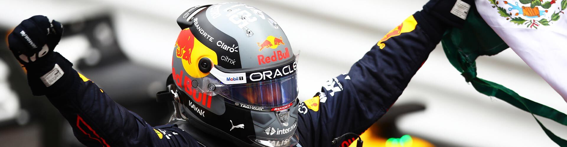 Checo Pérez en el GP F1 de Monaco
