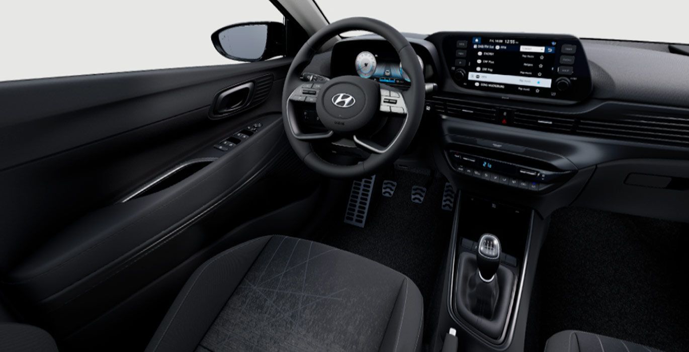 Hyundai Bayon Tecno delantera interior 2 | Total Renting