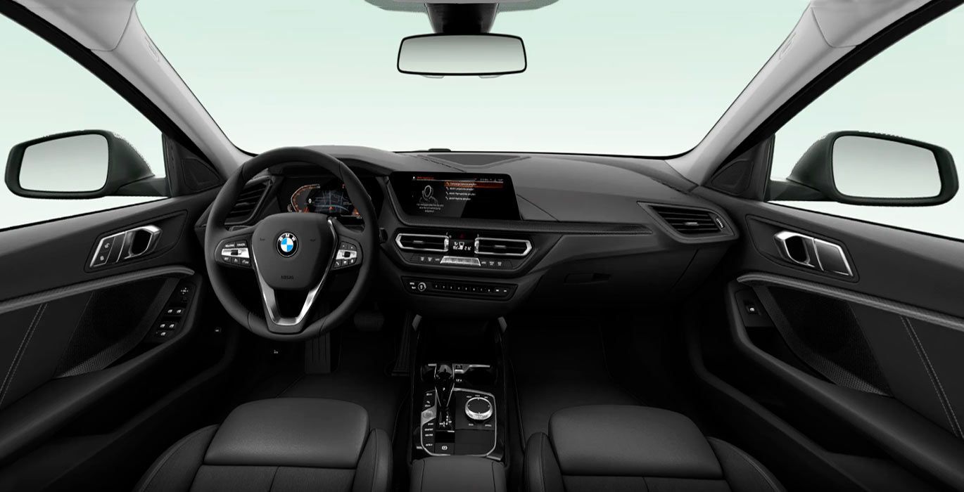 BMW 118d Delantera interior | Total Renting