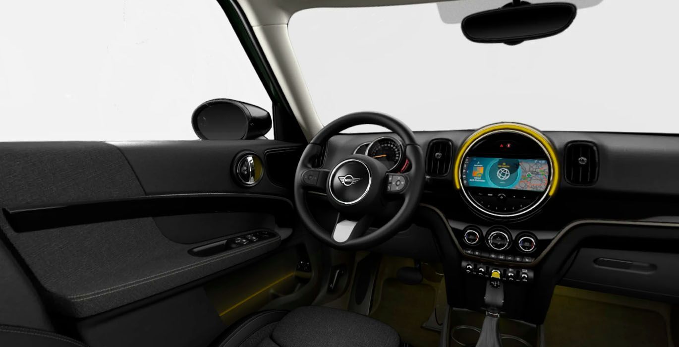 MINI Cooper SE ALL4 Countryman interior delantera | Total Renting