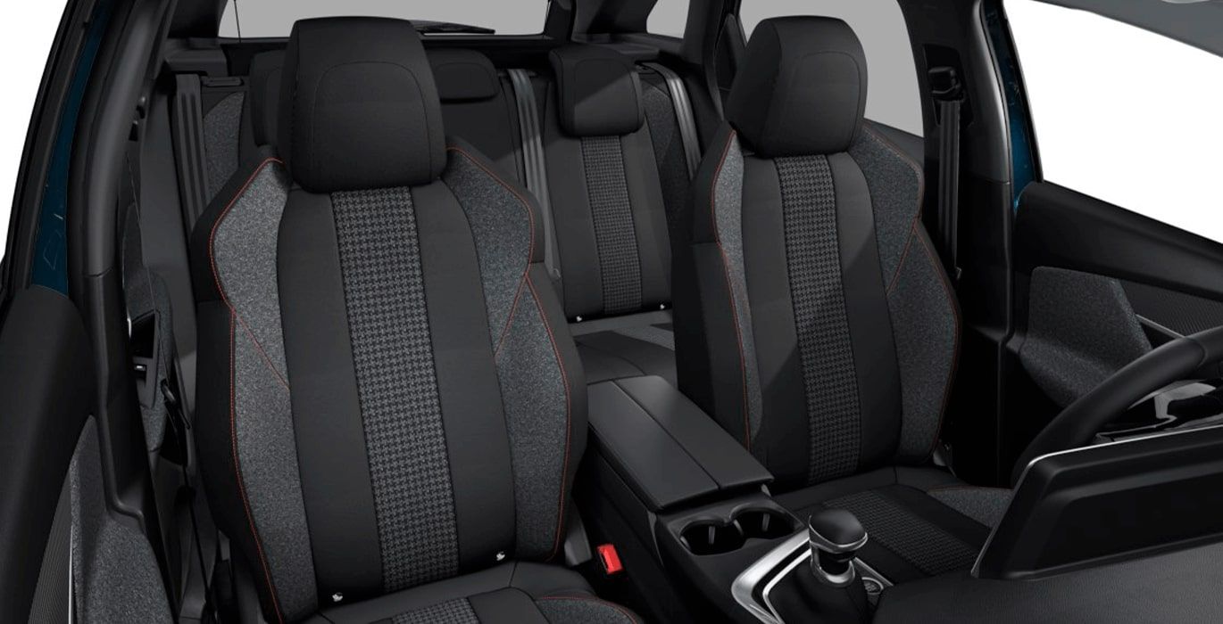 Peugeot 3008 1.5 Bluehdi 130cv SS Allure interior trasera | Total Renting
