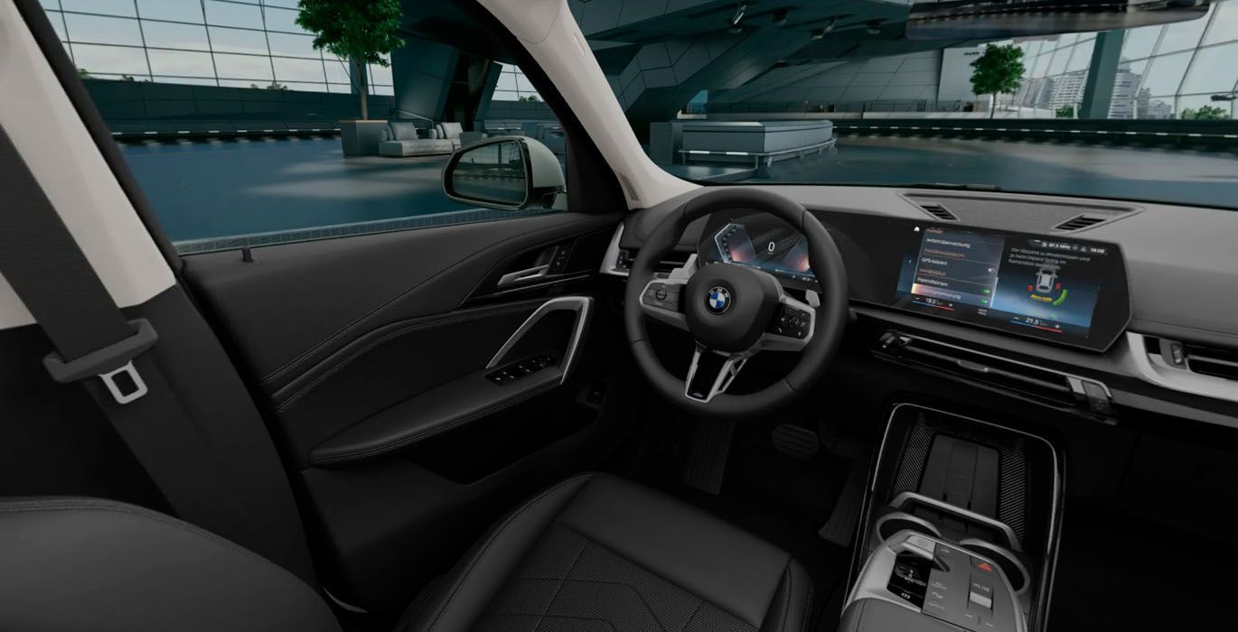 BMW X1 sDrive 18d 2023 interior delantera | Total Renting