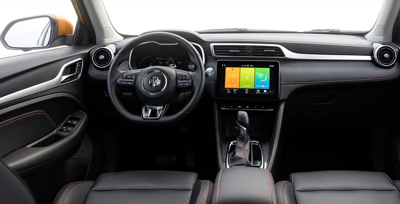 MG ZS Comfort 1.5 VTI tech interior delantera | Total Renting