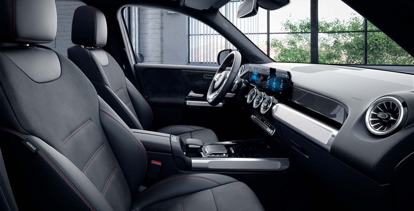 Mercedes GLB 200d interior perfil | Total Renting