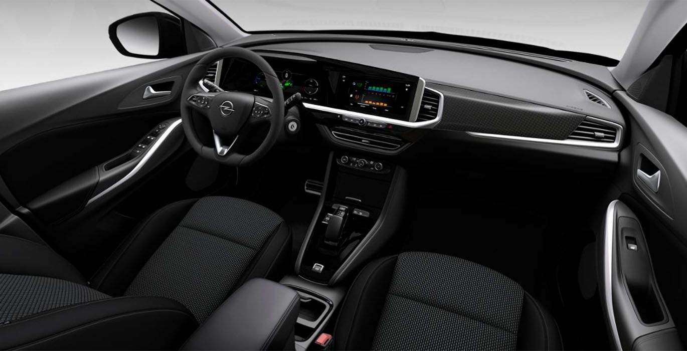 Opel Grandland PHEV GS Line interior delantera | Total Renting