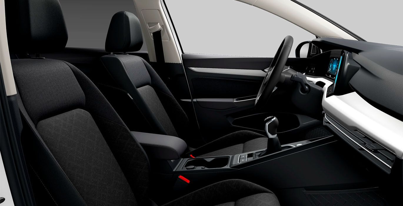 Volkswagen Golf Life 2.0 Tdi 115cv interior perfil | Total Renting