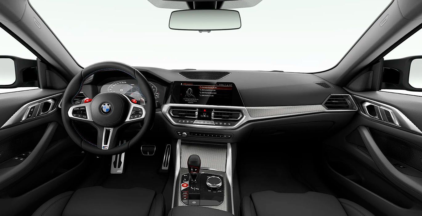 BMW M4 Competition Coupe interior delantera | Total Renting