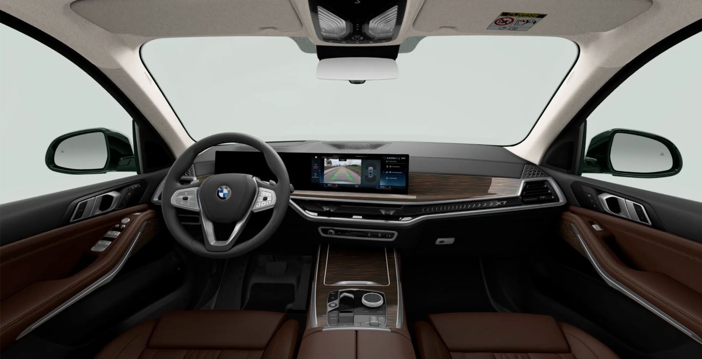 BMW X7 xDrive40i interior delantera | Total Renting
