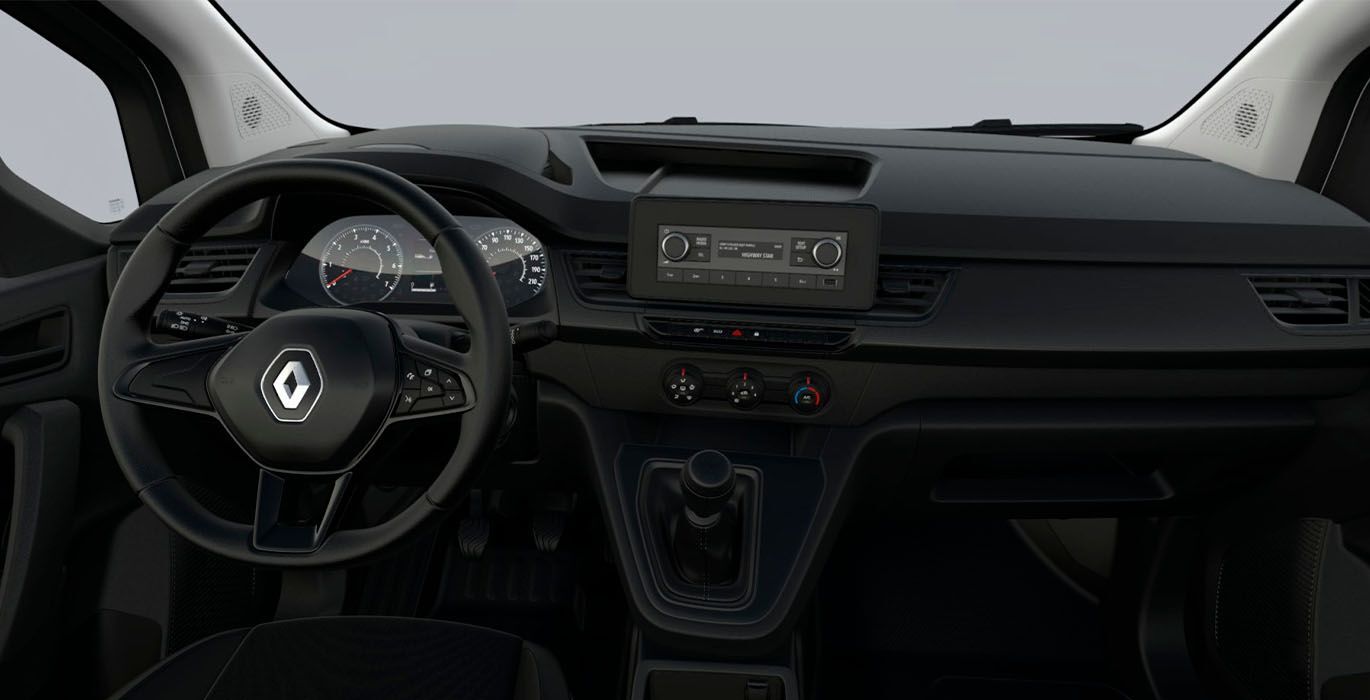 Renault Kangoo Furgon L1 dCi interior delantera | Total Renting