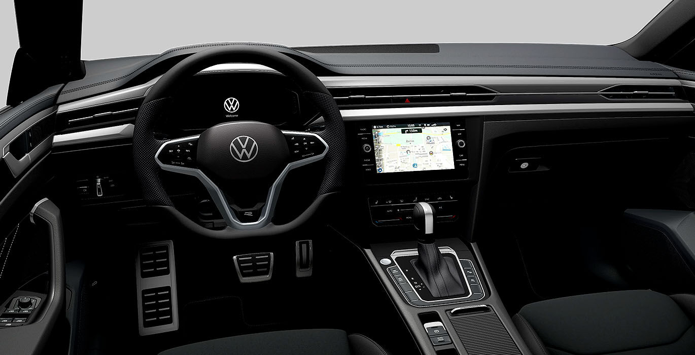 Volkswagen Arteon 2.0 TDI DSG R Line interior delantera | Total Renting