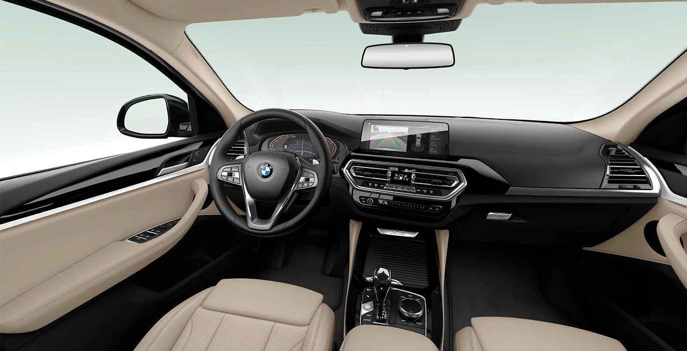 X4 xDrive 20d xLine interior delantera | Total Renting
