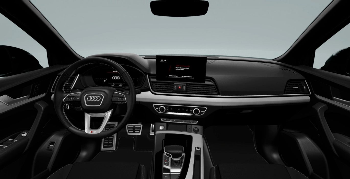 Audi Q5 Sportback Black Line 35 Tdi S Tronic interior delantera | Total Renting