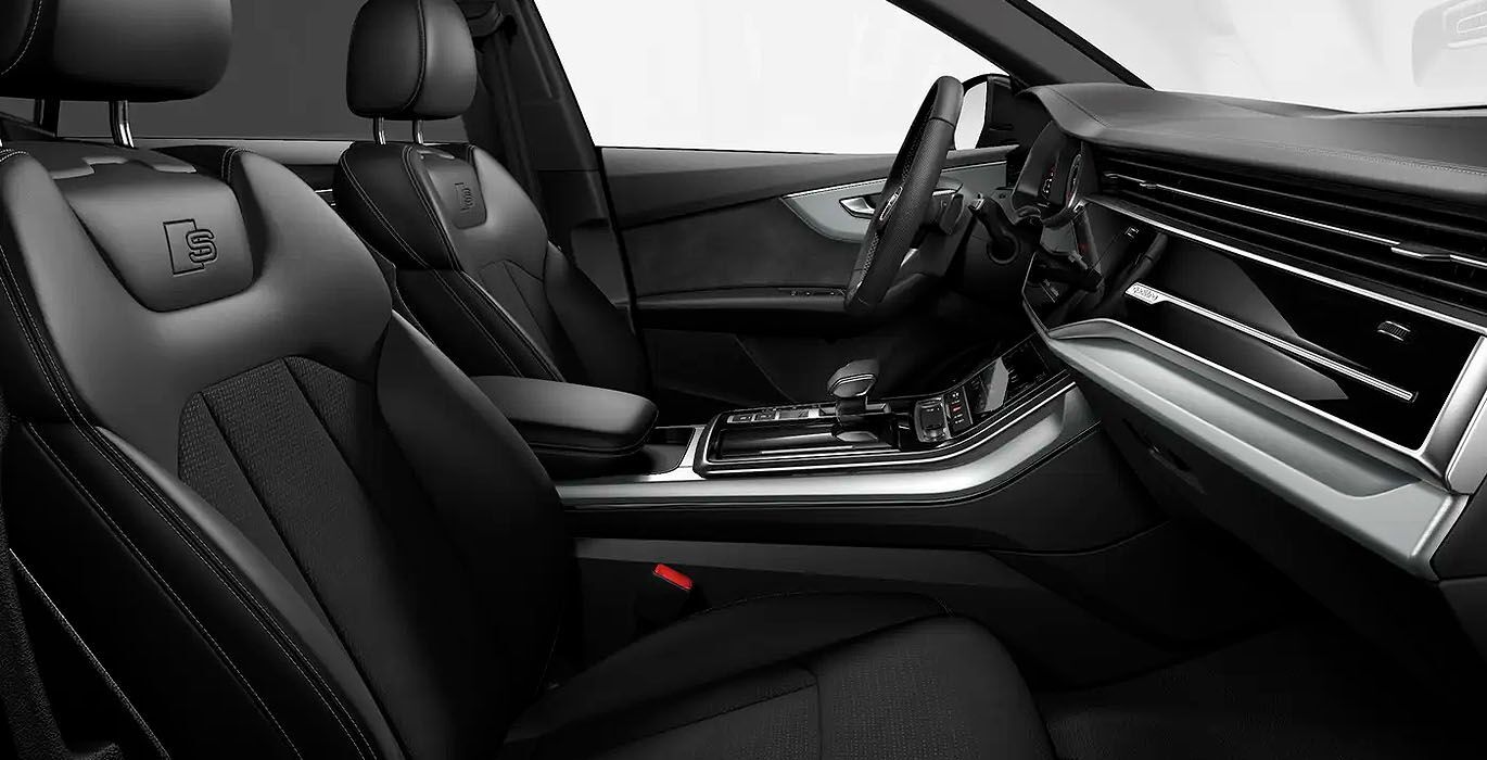 Audi Q8 Black Line 50 TDI Quattro Tiptronic interior perfil | Total Renting