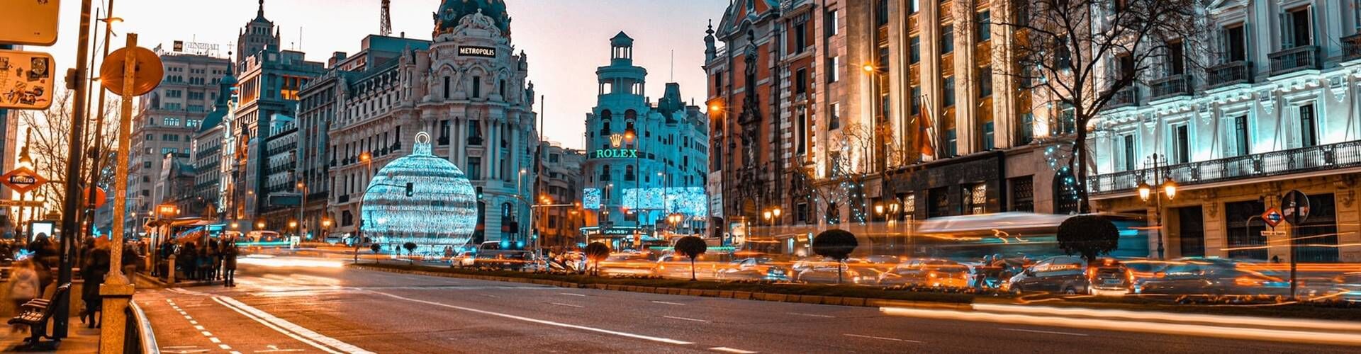 Rutas para ver las luces de Madrid en coche