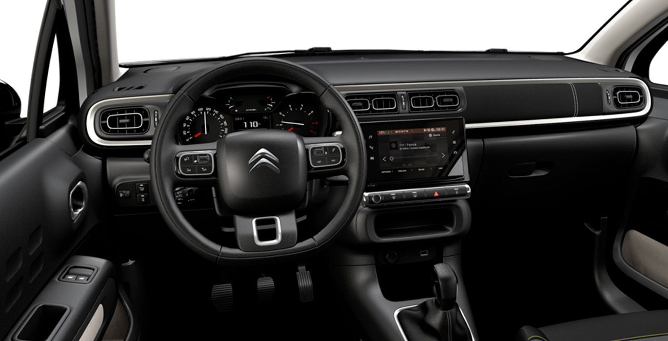 Citroen C3 C Series interior delantera | Total Renting