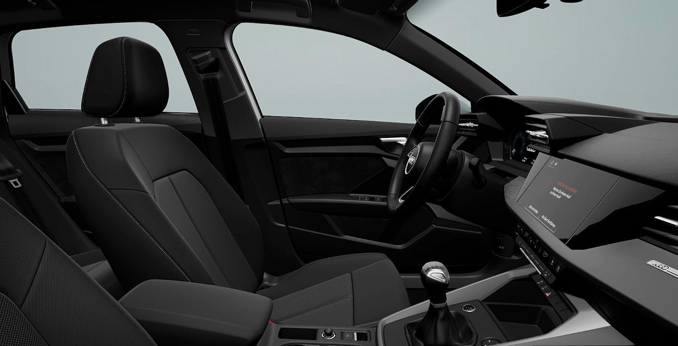 AUDI A3 Sportback 30 TDI interior perfil | Total Renting
