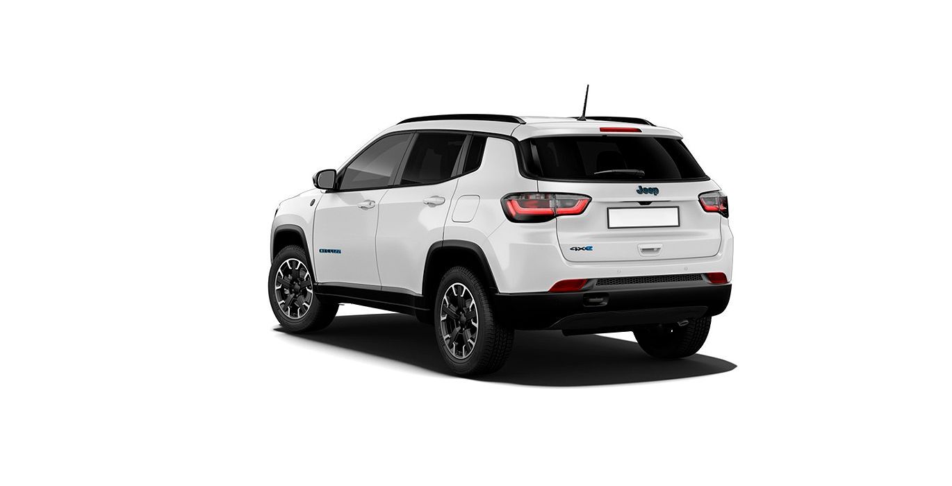 Jeep Compass 4Xe 1.3 PHEV 240CV Trailhawk AT exterior trasera | Total Renting