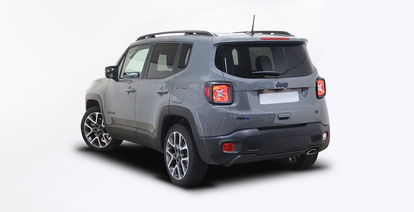 Jeep Renegade S 4XE exterior trasera | Total Renting