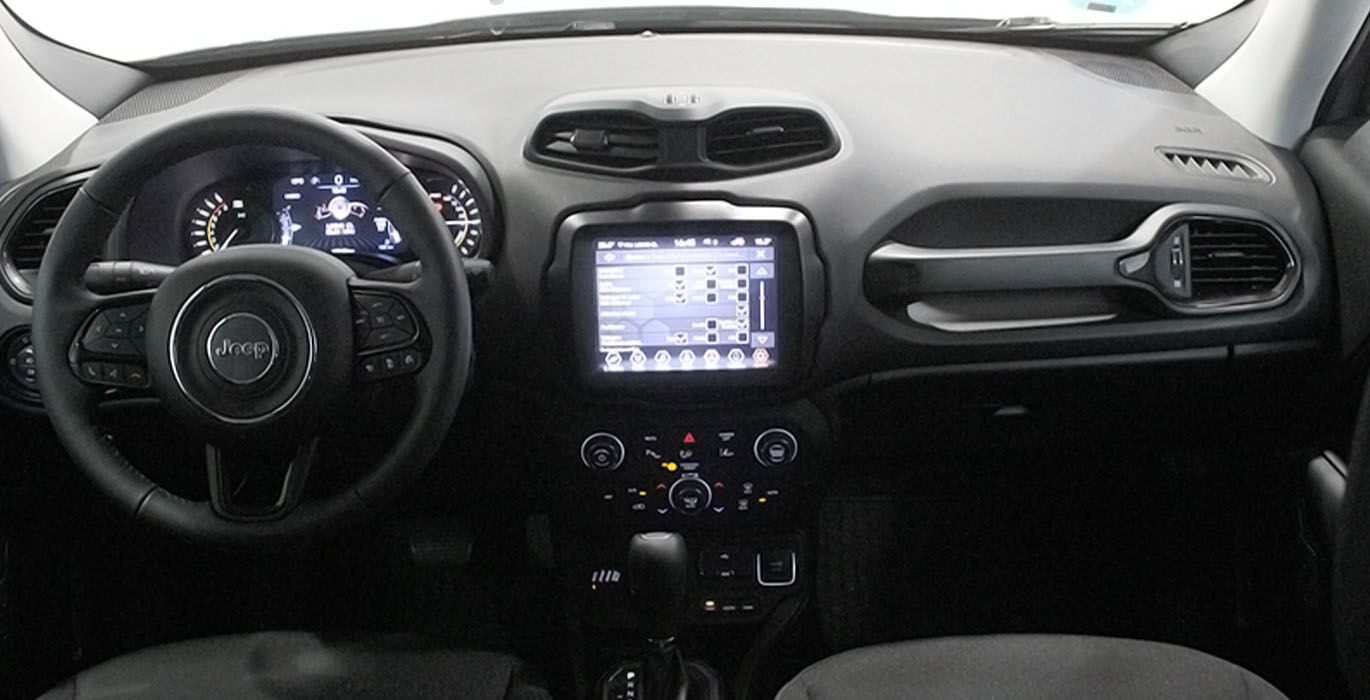 Jeep Renegade S 4XE interior delantera | Total Renting