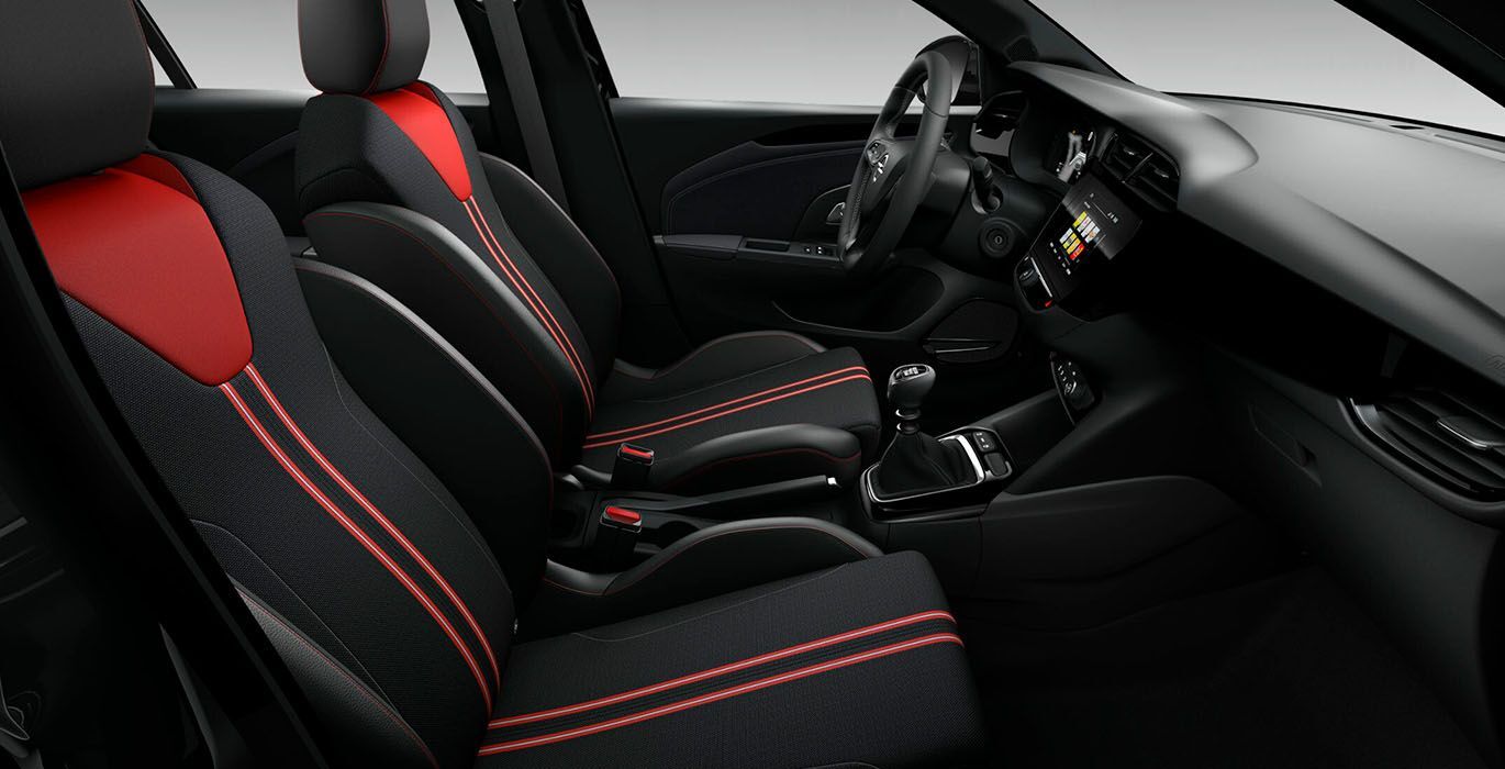 OPEL Corsa GS 1.2T interior perfil | Total Renting