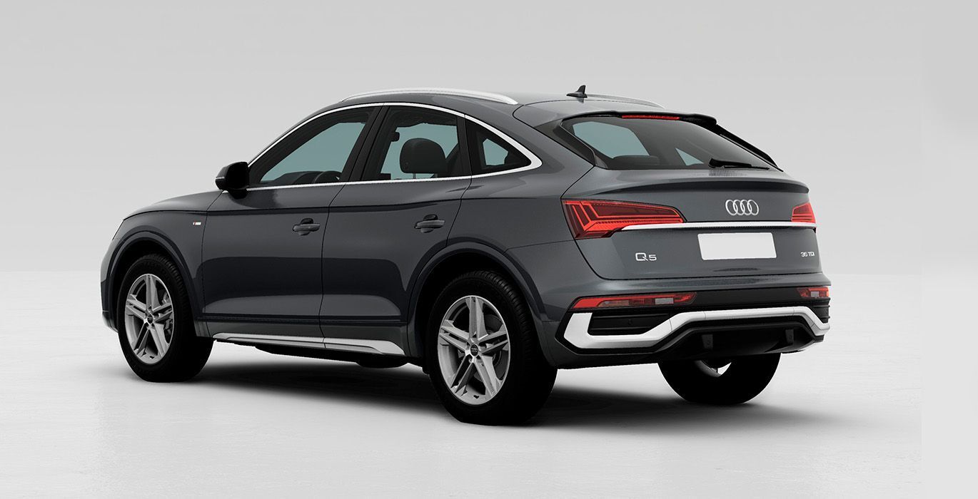 Audi Q5 Sportback S Line 35 Tdi S Tronic exterior trasera | Total Renting