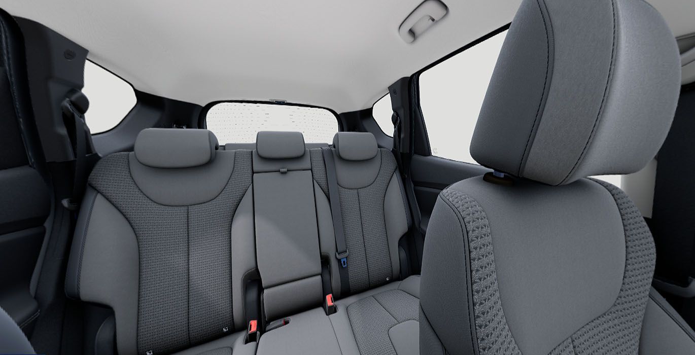 Hyundai Santa Fe 2.2 CRDi Klass DCT 4x2 194cv interior trasera | Total Renting