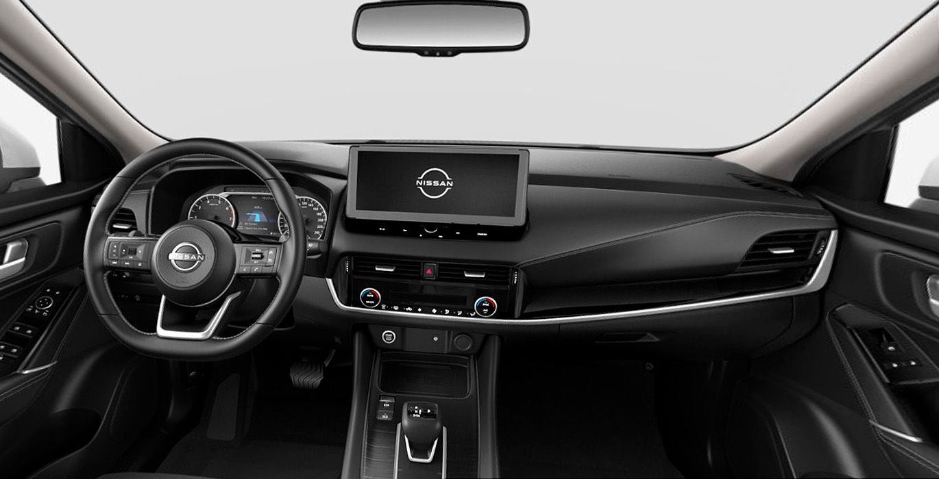 Nissan Qashqai N CONNECTA 160CV MHEV interior delantera | Total Renting