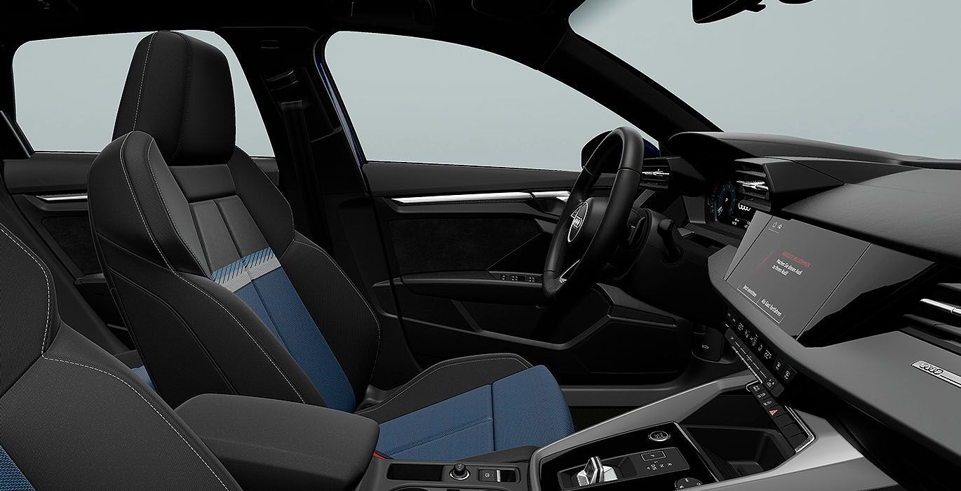 AUDI A3 Sportback S Line 30 TDI interior perfil | Total Renting