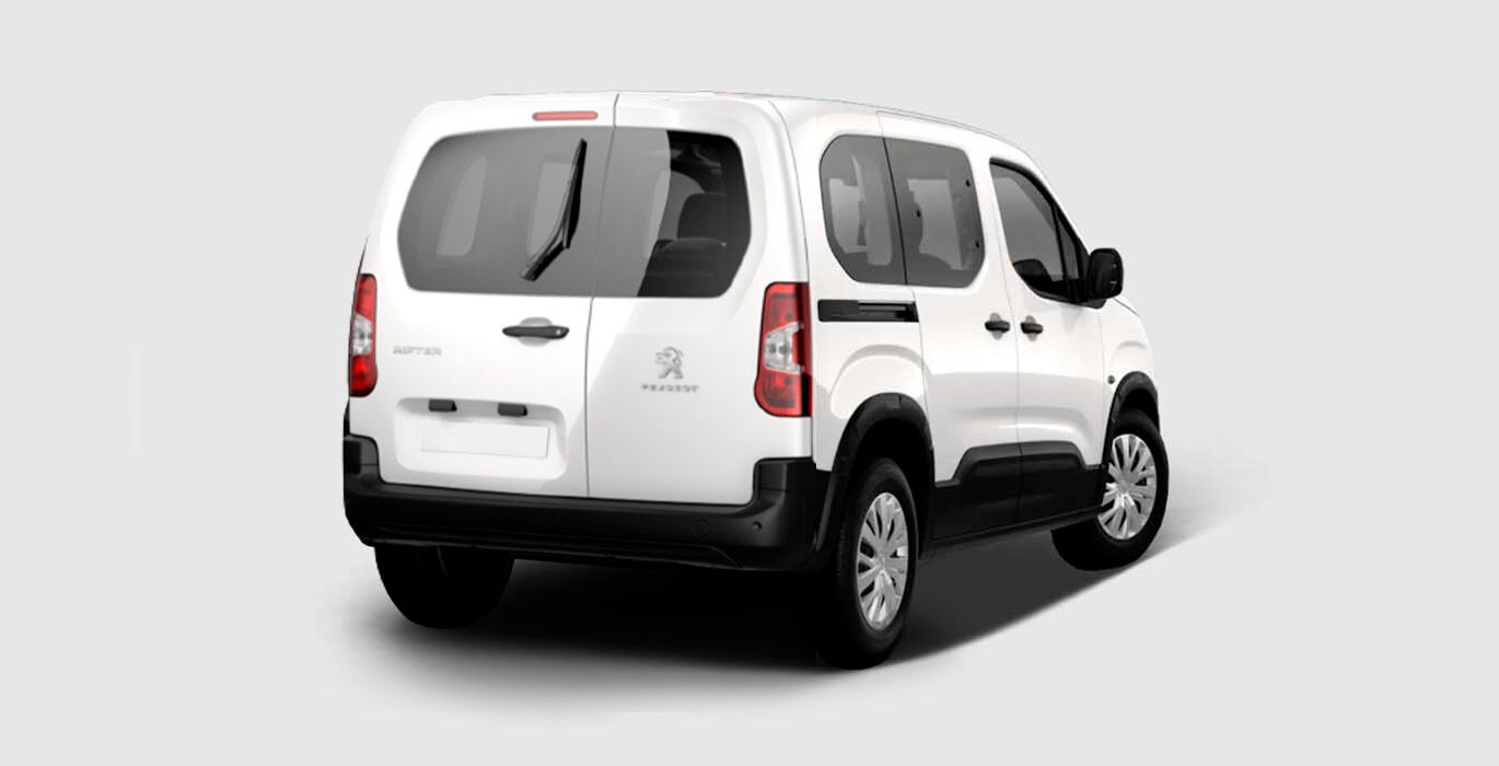 Peugeot Rifter exterior trasera | Total Renting