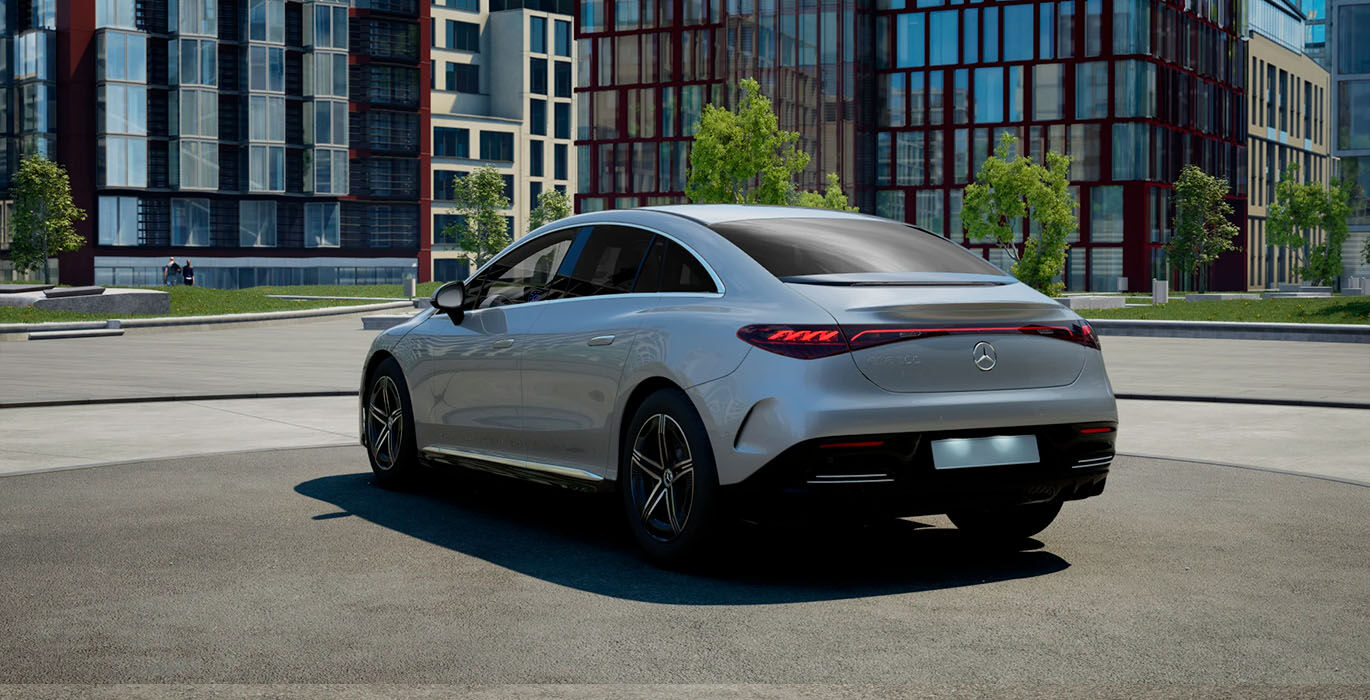 MERCEDES EQE 300 exterior trasera | Total Renting