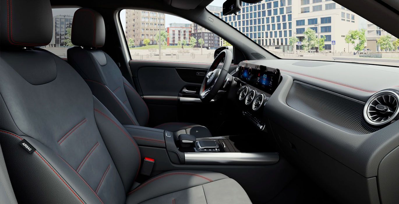 Mercedes EQA 250 interior perfil | Total Renting