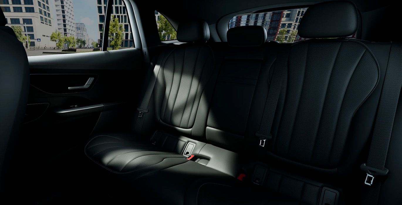 Mercedes EQE SUV 350 interior trasera | Total Renting