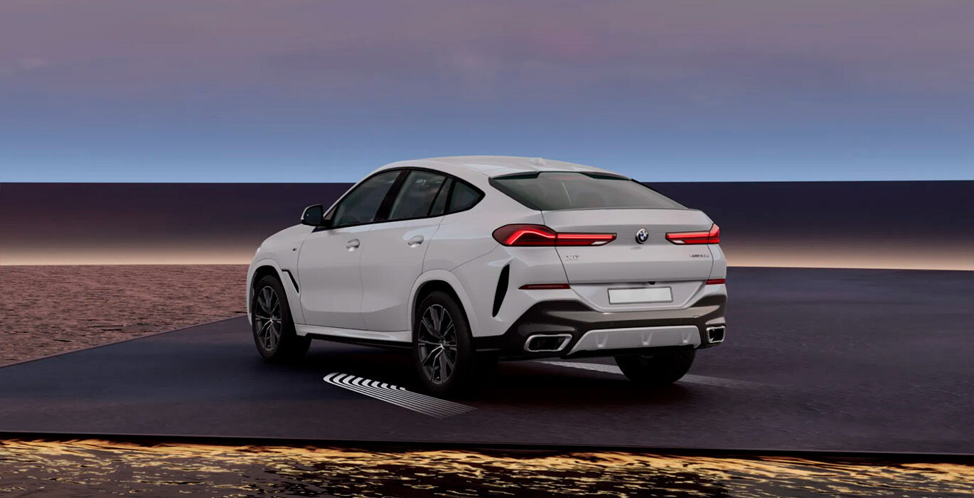 BMW X6 xDrive30d M Sport exterior trasera | Total Renting