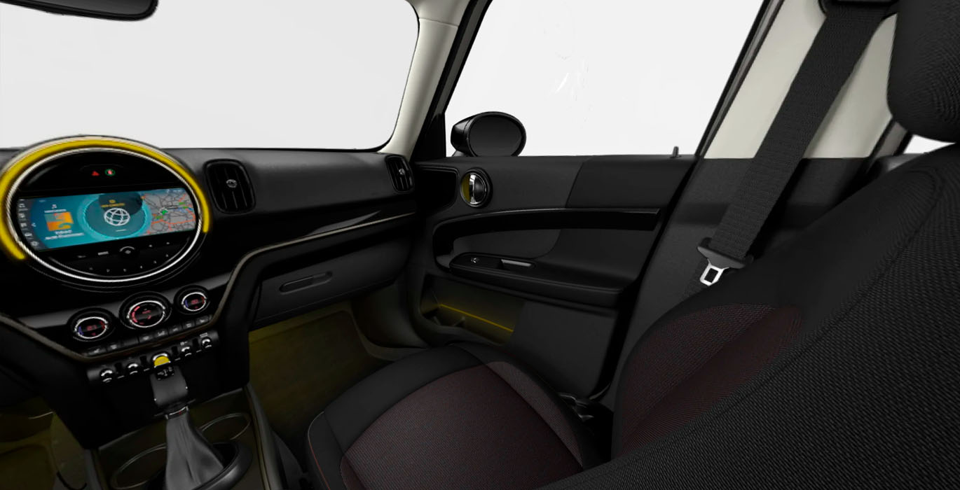MINI Cooper SE ALL4 Countryman nuevo interior delantera 2 | Total Renting