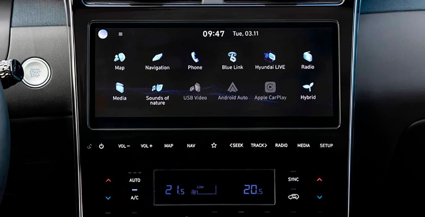 Hyundai Tucson 1.6 TGDI 265cv PHEV Maxx Auto 4×4 interior 2 | Total Renting