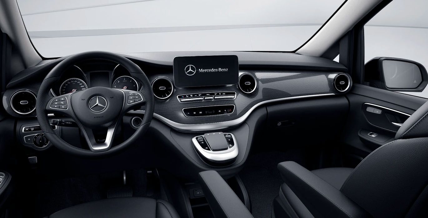 Mercedes Clase V 220d Largo Avantgarde interior delantera | Total Renting