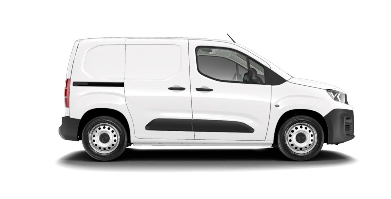 Peugeot Partner Pro Standard BlueHDI exterior perfil | Total Renting