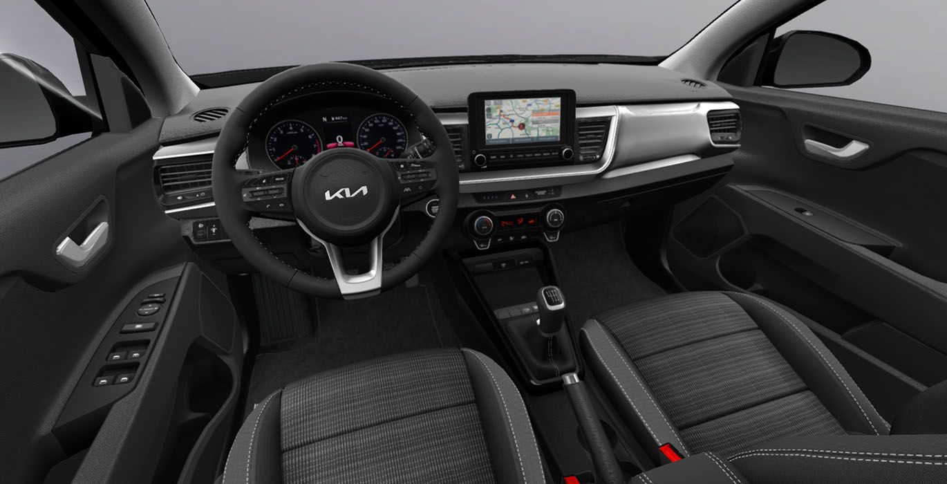 KIA Stonic 1.0 Drive MHEV interior delantera | Total Renting
