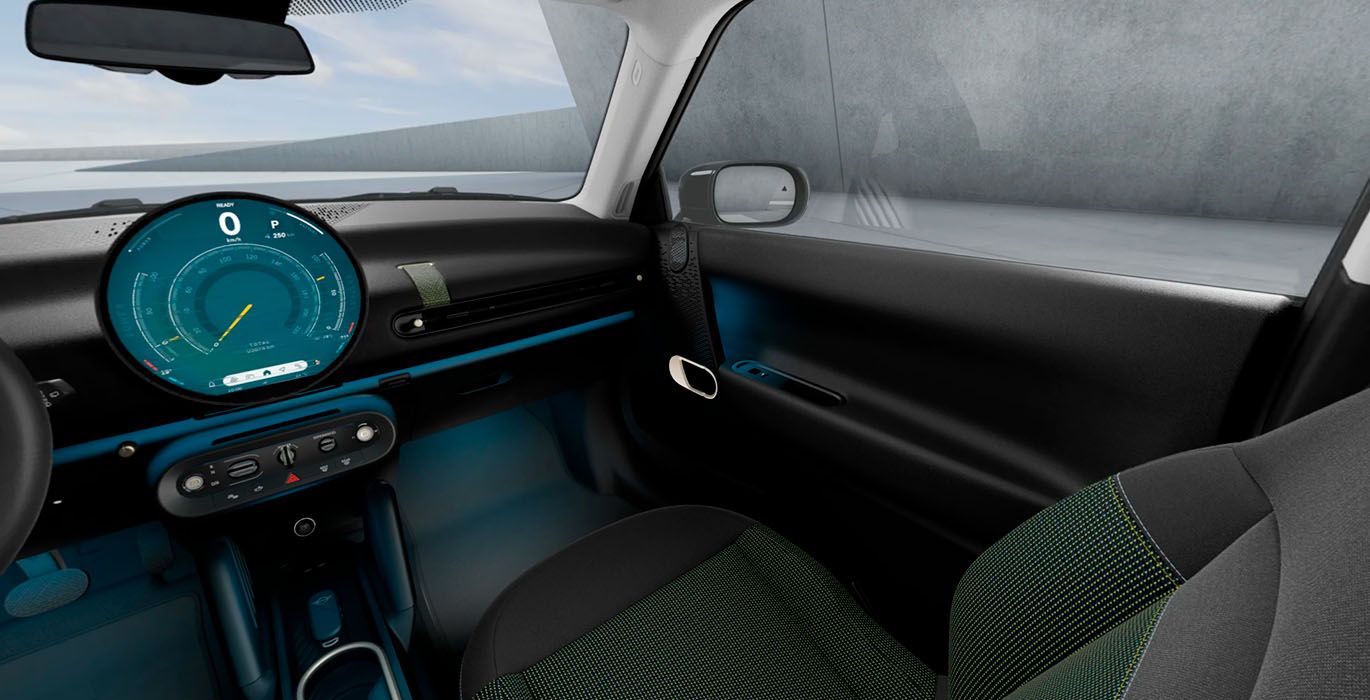 MINI Cooper E Essential interior delantera 2 | Total Renting