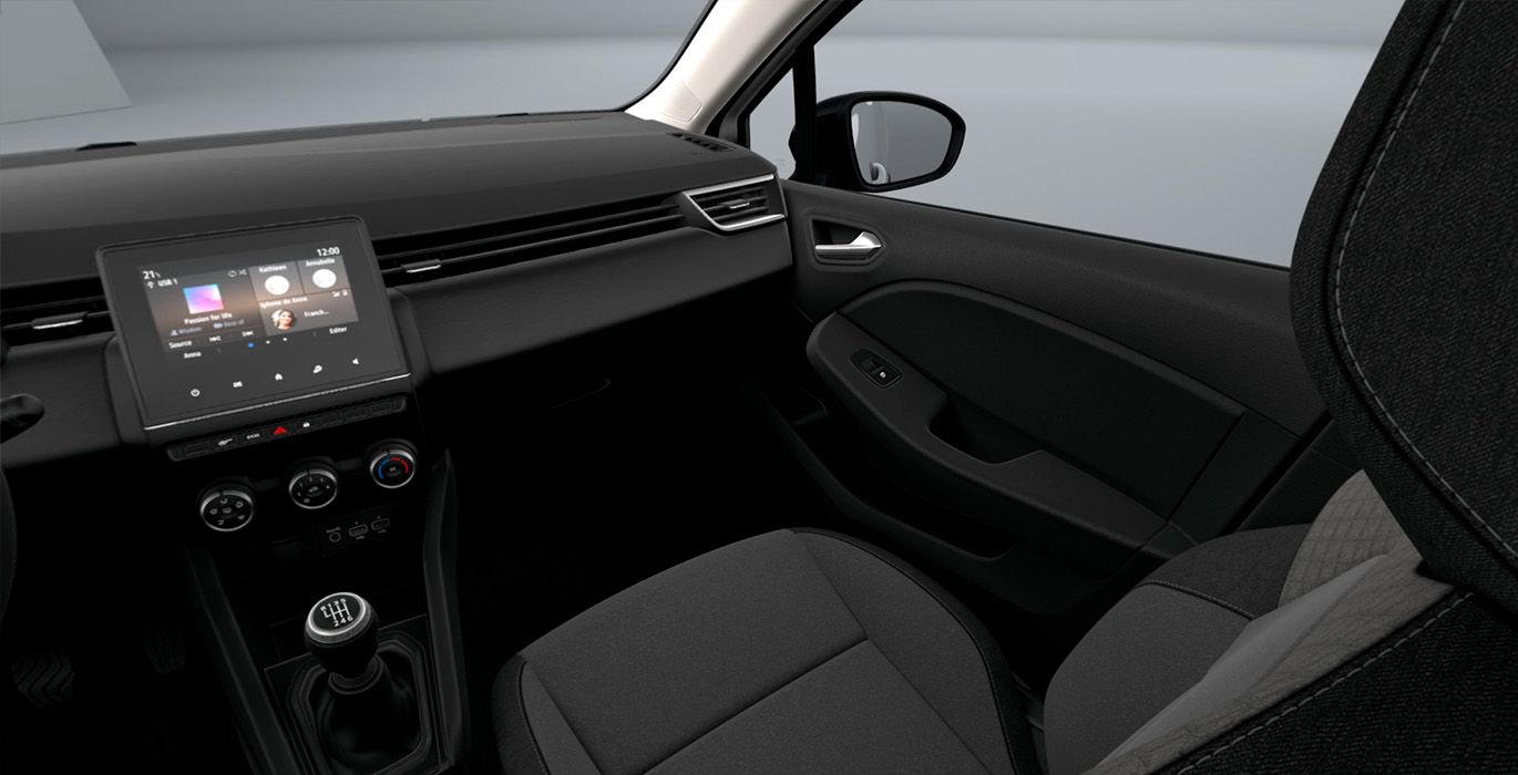 RENAULT CLIO DCi Evolution interior delantera 2 | Total Renting
