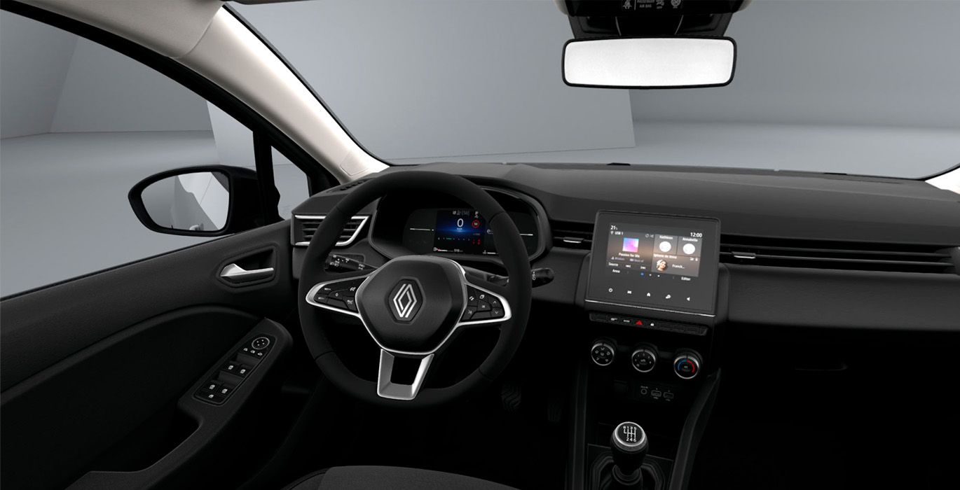 RENAULT CLIO DCi Evolution interior delantera | Total Renting
