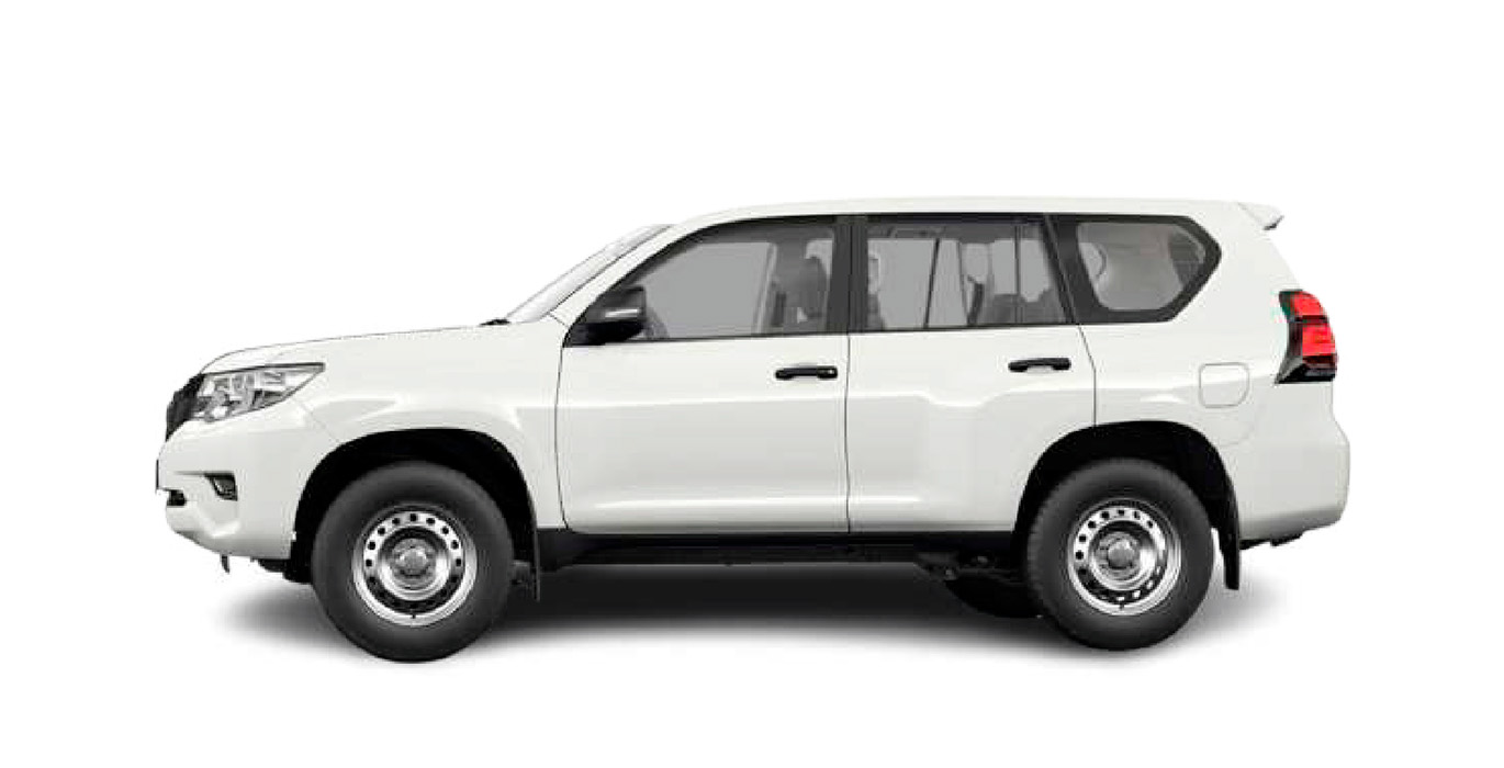 TOYOTA LAND CRUISER 2.8D Diesel 204CV 4X4 6V GX exterior perfil | Total Renting