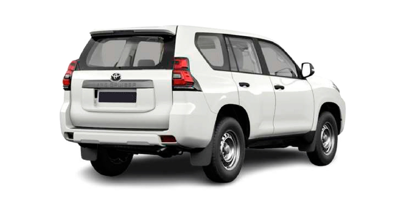 TOYOTA LAND CRUISER 2.8D Diesel 204CV 4X4 6V GX exterior trasera 2 | Total Renting