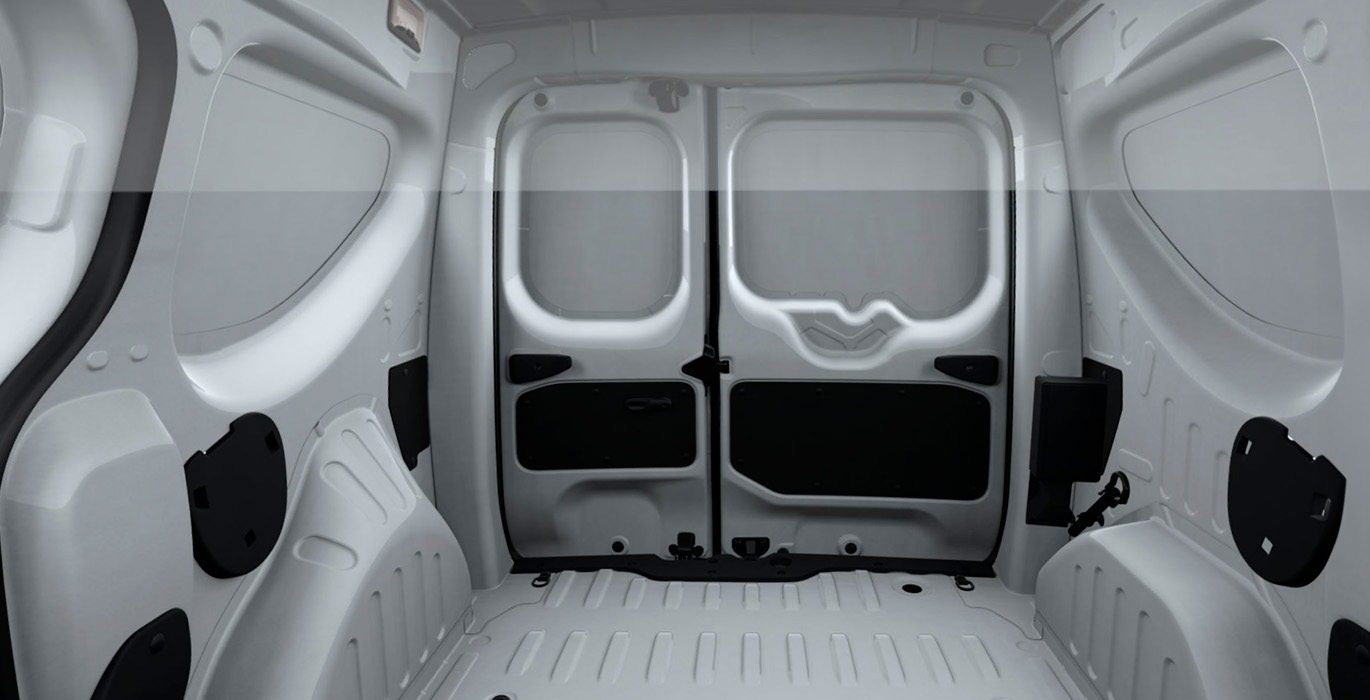 Renault Express Furgon Advance 1.5 Blue HDI interior trasera | Total Renting